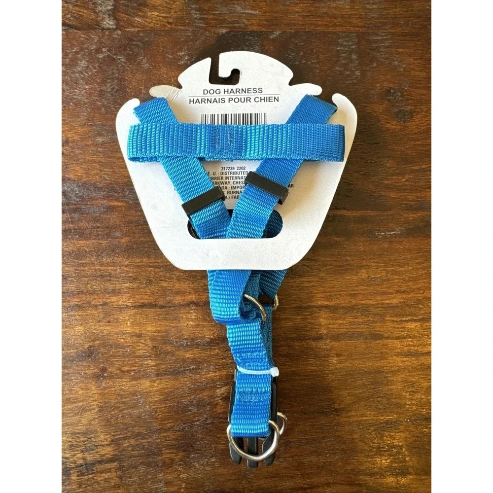 Greenbrier Kennel Club Blue Adjustable Dog Harness Medium 18-24in Chest